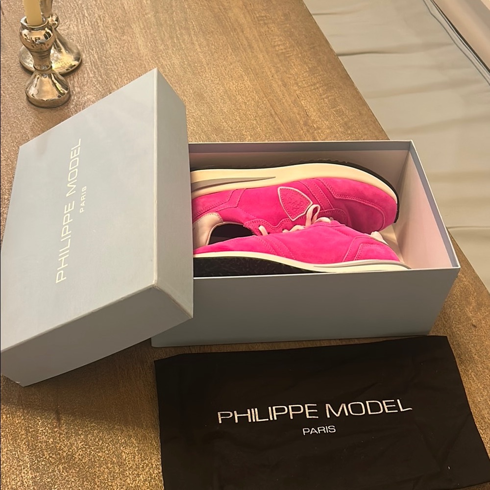 Philippe Model Black Sneakers